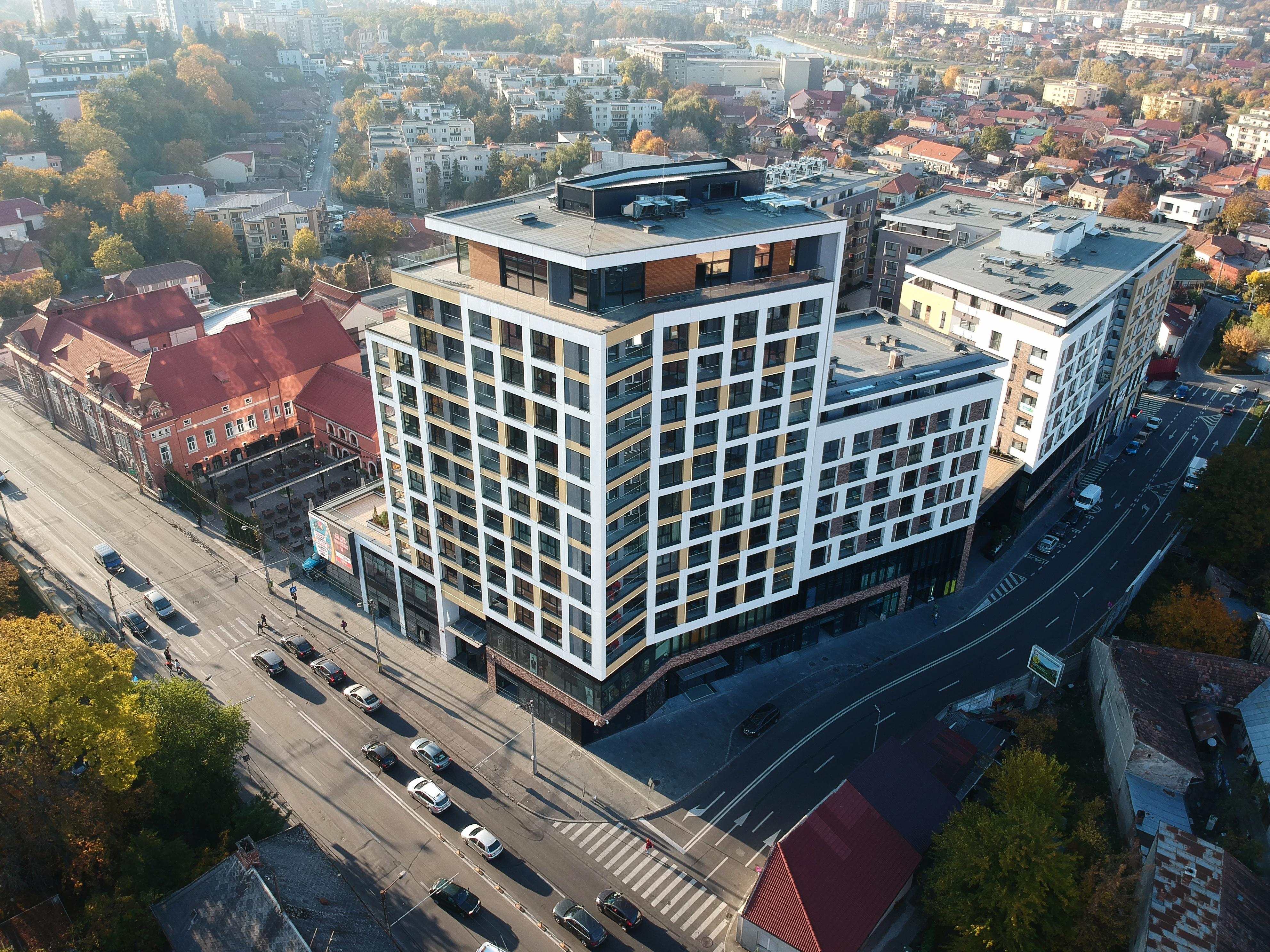 Hotel Platinia كلوج-نابوكا المظهر الخارجي الصورة Residential complex in Belgrade