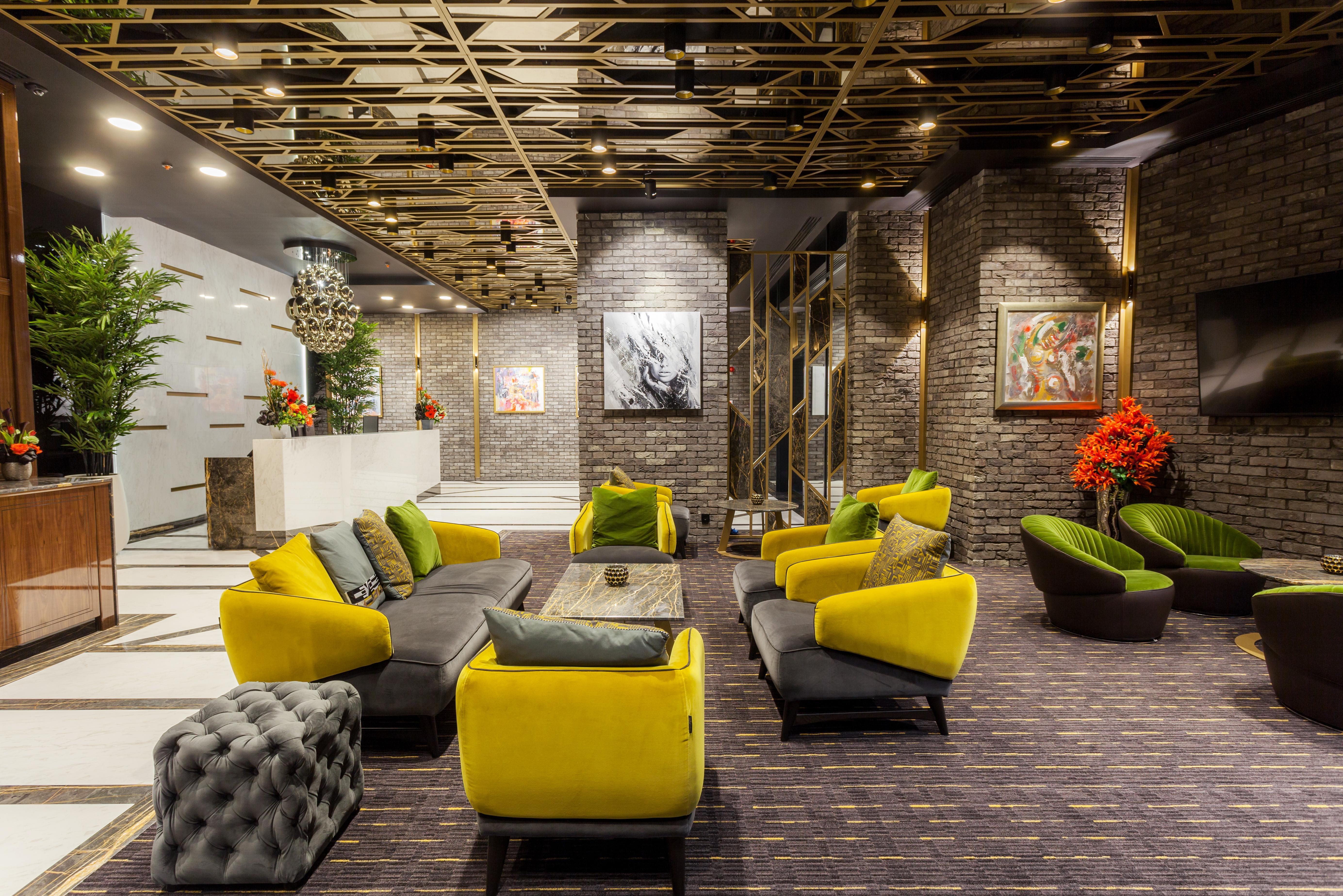 Hotel Platinia كلوج-نابوكا المظهر الخارجي الصورة The lobby of the hotel