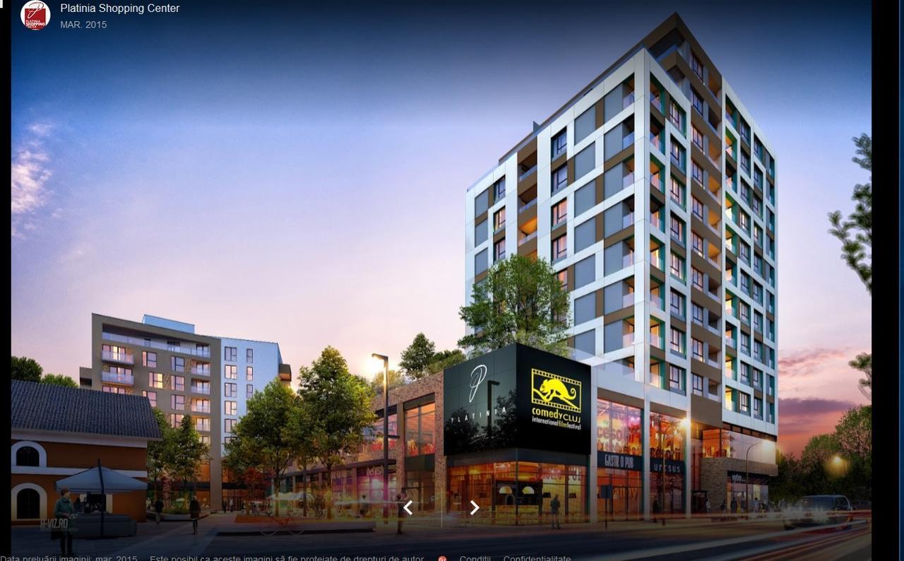 Hotel Platinia كلوج-نابوكا المظهر الخارجي الصورة The proposed shopping centre